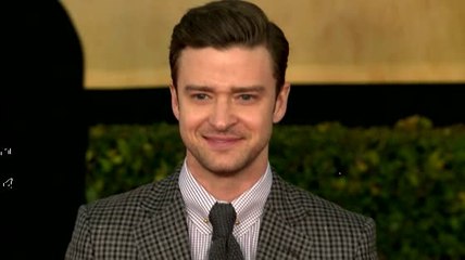 Justin Timberlake Makes a Toast to the New Baby