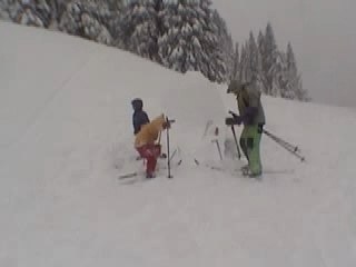 Igloo building keeps family warm