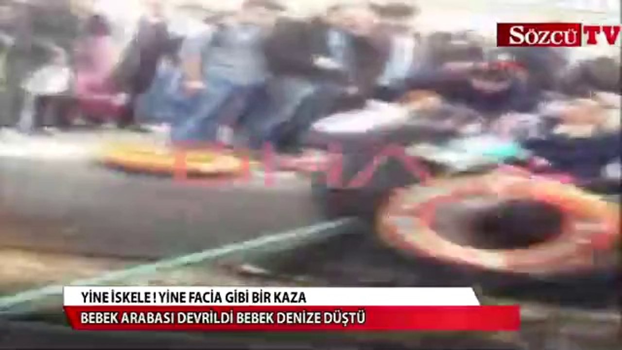 Yine iskele! Yine facia gibi bir kaza