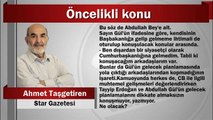 Ahmet Taşgetiren : Öncelikli konu
