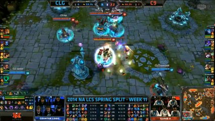 LCS NA W11D1 Game 3 CLG vs C9