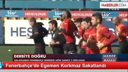 Fenerbahçe'de Egemen Korkmaz Sakatlandı