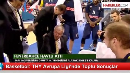 Basketbol: THY Avrupa Ligi'nde Toplu Sonuçlar