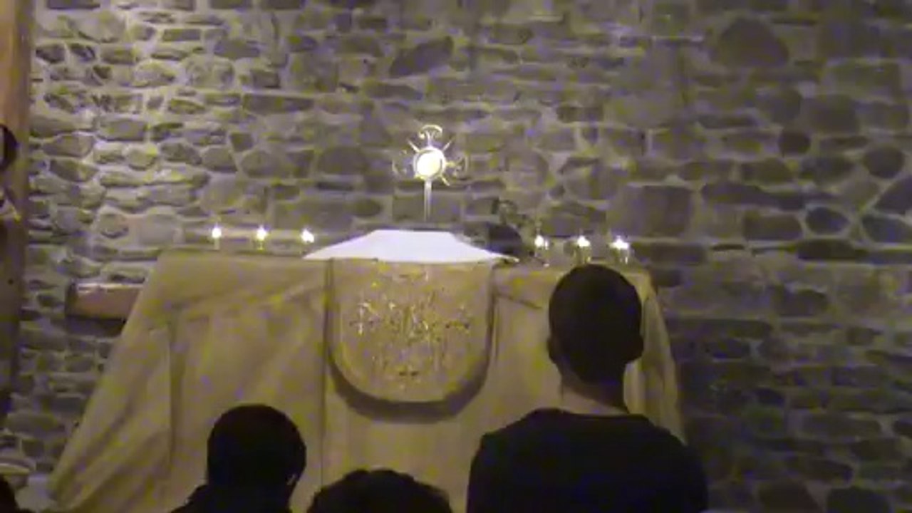 Prière d'Adoration : "Jésus, Toi qui as promis"