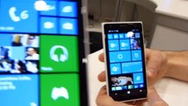 Video of three column support on older devices running Windows Phone 8.1.