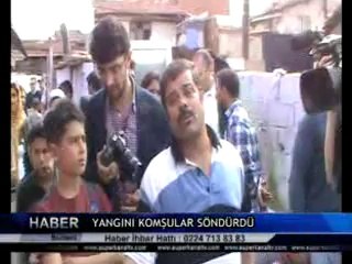 YANGINI KOMŞULARI SÖNDÜRDÜ