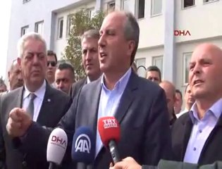 İnce: Herhalde AKP önde çıkana kadar sayımlar devam edecek