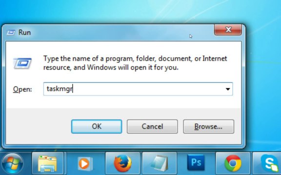 How to Make Task Manager Shortcut on Windows 7/XP/8 Desktop ?