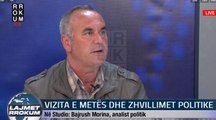 NE FOKUS: VIZITA E ILIR METES. NE STUDIO BAJRUSH MORINA , ANALIST POLITIK