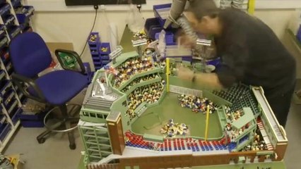 Fenway Park Made of Legos Shown in Amazing Time-Lapse Video