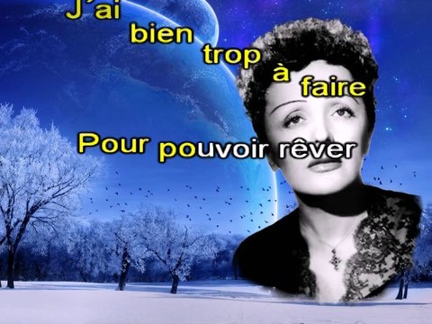 EDITH PIAF - LES AMANTS D'1 JOUR