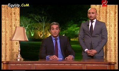 بالفيديو .. باسم يوسف يقلد السيسى فى الخطاب ترشحه للرئاسه الاخير