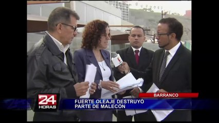 Bordemar recibió multa tras intentar refaccionar malecón dañado por oleaje