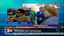 Chile: damnificados por sismo aguardan en albergues cese de réplicas