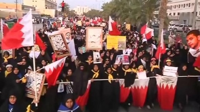 Thousands gather for anti-government rally in Bahrain