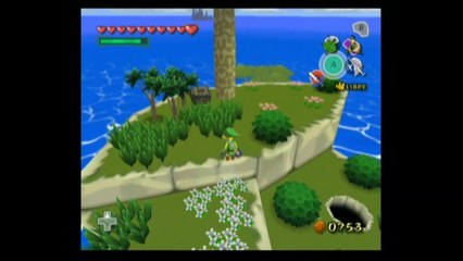 Zelda Wind Waker  , Español parte 30  fragmento trifuerza 5 y cueva del corazon