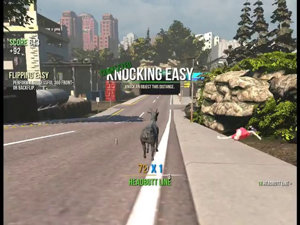 Goat Simulator - Goat Simulator Gameplay - Quick look Part1