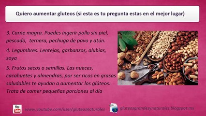 Como Aumentar Los Gluteos