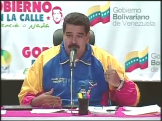 Maduro denuncia que traen "delincuentes" a Caracas para generar violencia