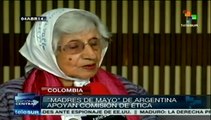 Madres de Mayo de Argentina acompañan Comisión de la Verdad colombiana