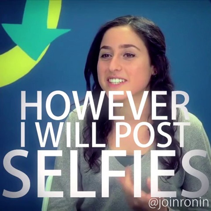 Our Thoughts on the #SELFIE Phenomenon