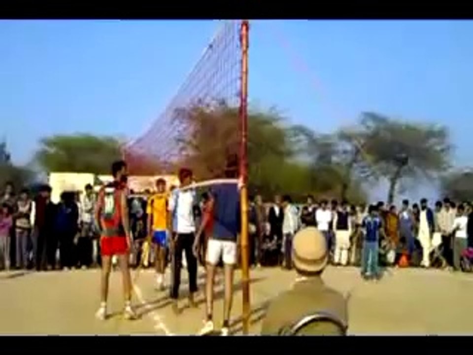 Lagwal Minhasan VS Jarpal Vollybal Match In Union Council