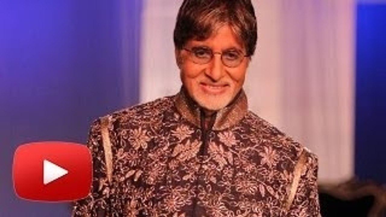 Amitabh Bachchan Scared Of Fashion Shows!