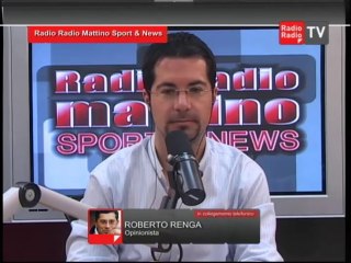 Le notizie sportive di giornata commentate da Renga e Pruzzo