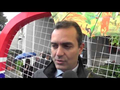 Napoli - Coppa Davis: cominciata col pienone sugli spalti nonostante la pioggia (04.04.14)