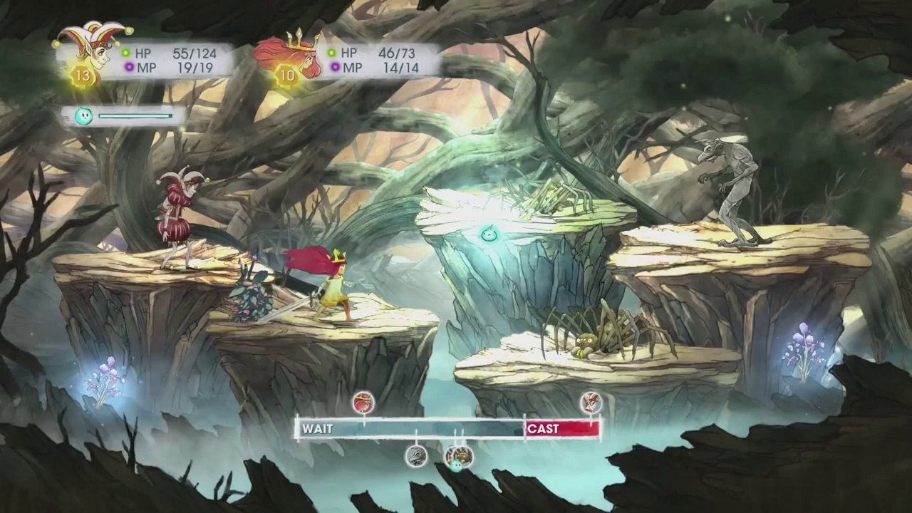 Child of Light Direct Feed PS4 Gameplay