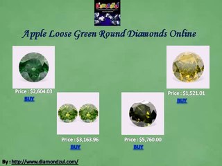 Elegant Green Diamonds in Various Shapes & Sizes 💎