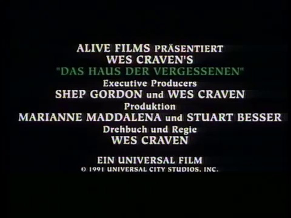 Das haus der vergessenen (1991) deutscher trailer