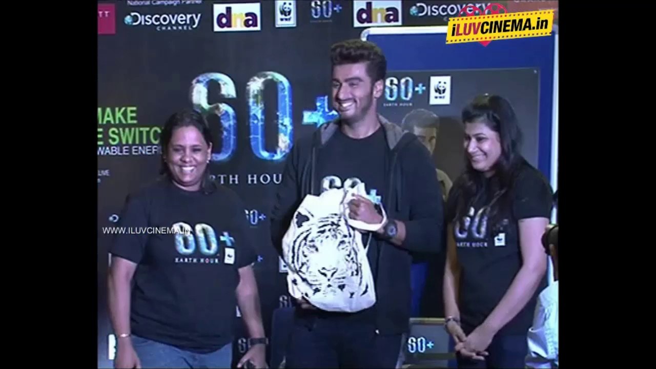 Arjun Kapoor Becomes Brand Ambasador For Earth Hour 2014 | www.iluvcinema.in