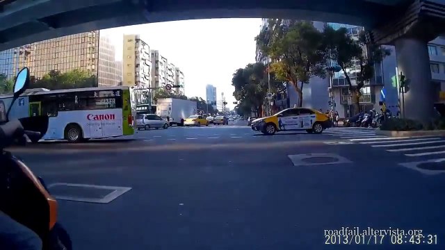 So violent Scooter Crash Compilation 2014