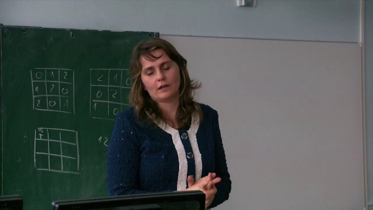 Ingrid Semanišinová: Pravidelnosti a symetrie pri konštrukciách magických štvorcov a kociek