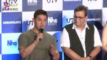 Aamir Khan Introduces Tiger Shroff And His Film At The Trailer Launch Of Heropanti In Mumbai
