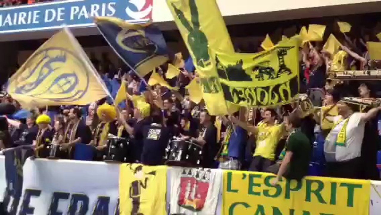 Finale de la Coupe de France féminine de volley-ball 2014 entre Cannes et Nantes