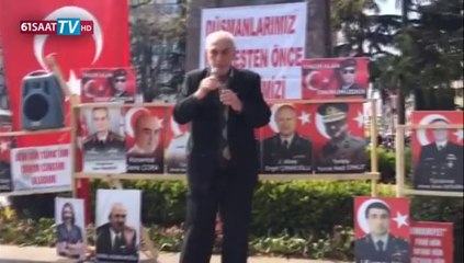 Trabzon'da sessiz çığlık eylemi