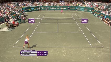 Charleston - Bouchard va en demies