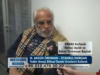 DESTEK AMAÇLI PANAX KULLANDI