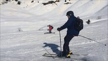 Ski slowmotion montagne notre dame de bellecombe Gil Luc