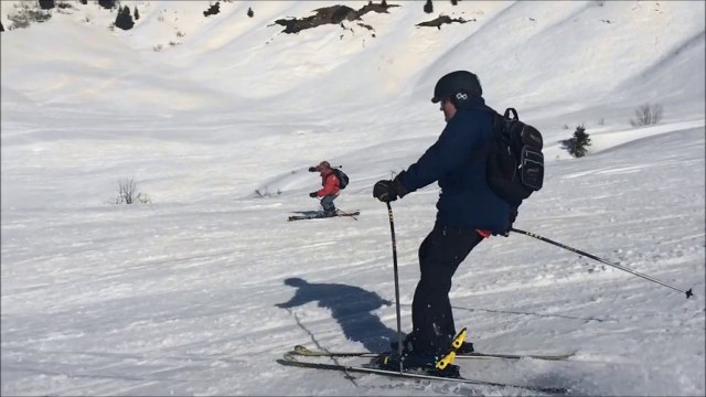 Ski slowmotion montagne notre dame de bellecombe Gil Luc