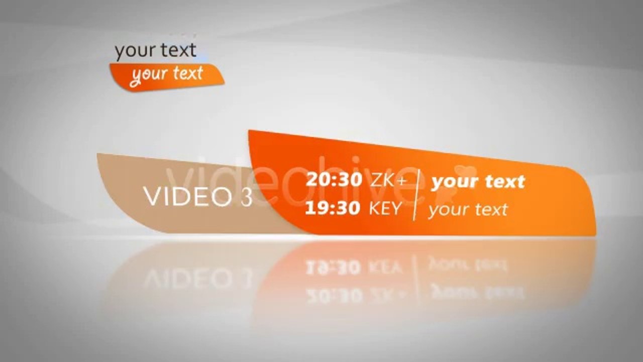 TV Listings - After Effects Template
