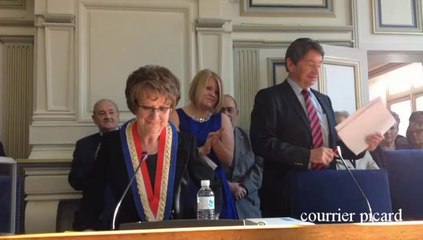 Installation du conseil municipal de Péronne