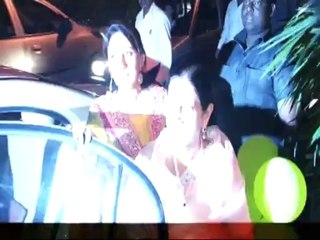 Aamir Khan with Kiran, Reena and kids at Avantika’s baby shower