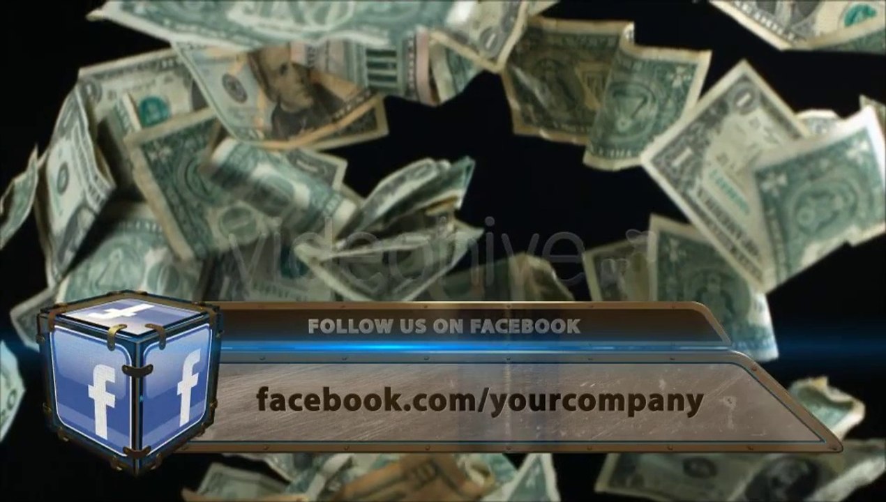 Social Network 3D Lower Third - After Effects Template