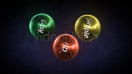 Dynamic Spheres Logo - After Effects Template