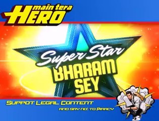 Suppot Legal Content and say no! to Piracy (Varun Dhawan)