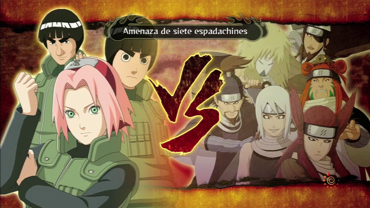 Naruto Shippuden: Ultimate Ninja Storm 3 Full Burst. Siete espadachines