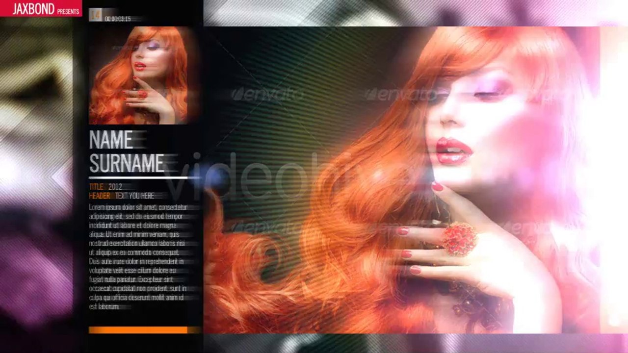 Lady Models - After Effects Template